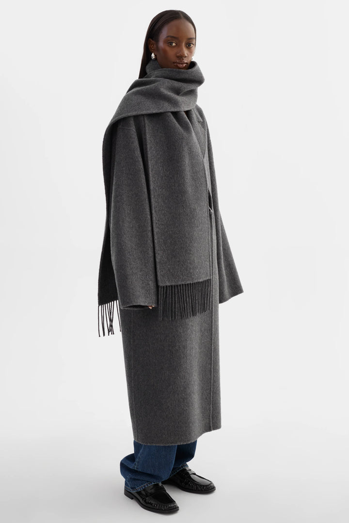 Lamarque - Manteau écharpe en laine Twila