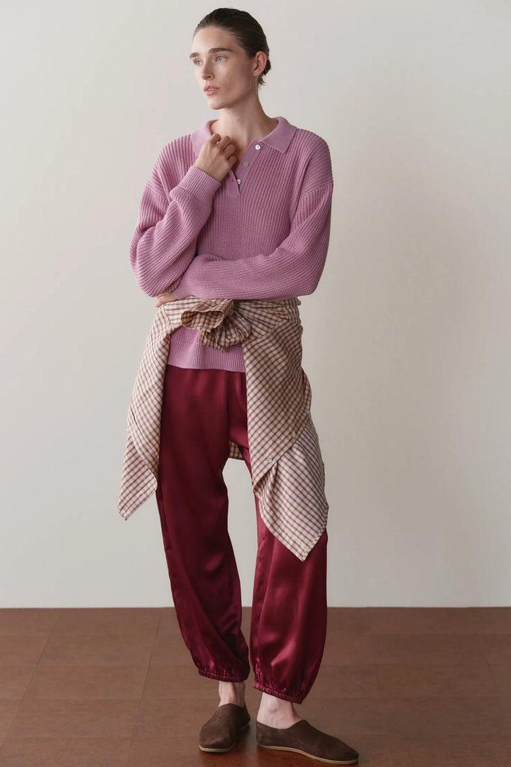 Donni - Pantalon ballon en soie