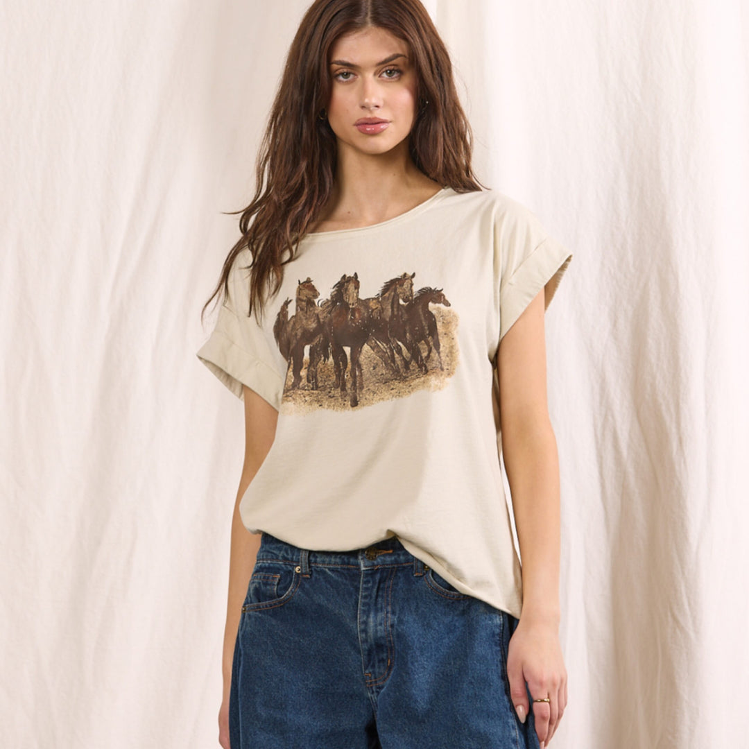 People of Leisure - T. Shirt Majestic Horse