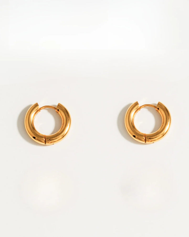 Mademoiselle Jules - Vera Hoops & Mini Neroli Charm Gold