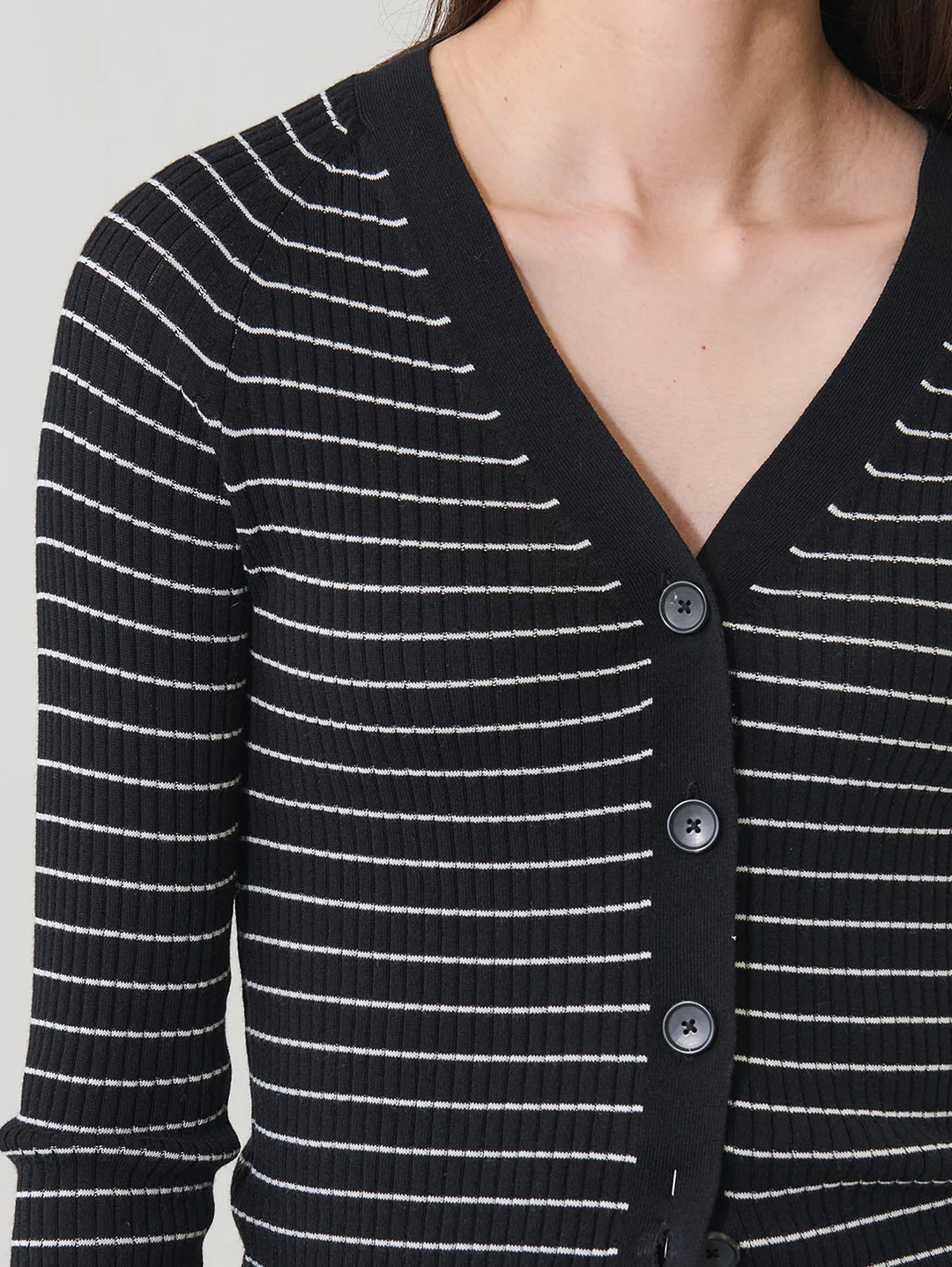 Patrick Assaraf - Cardigan côtelé