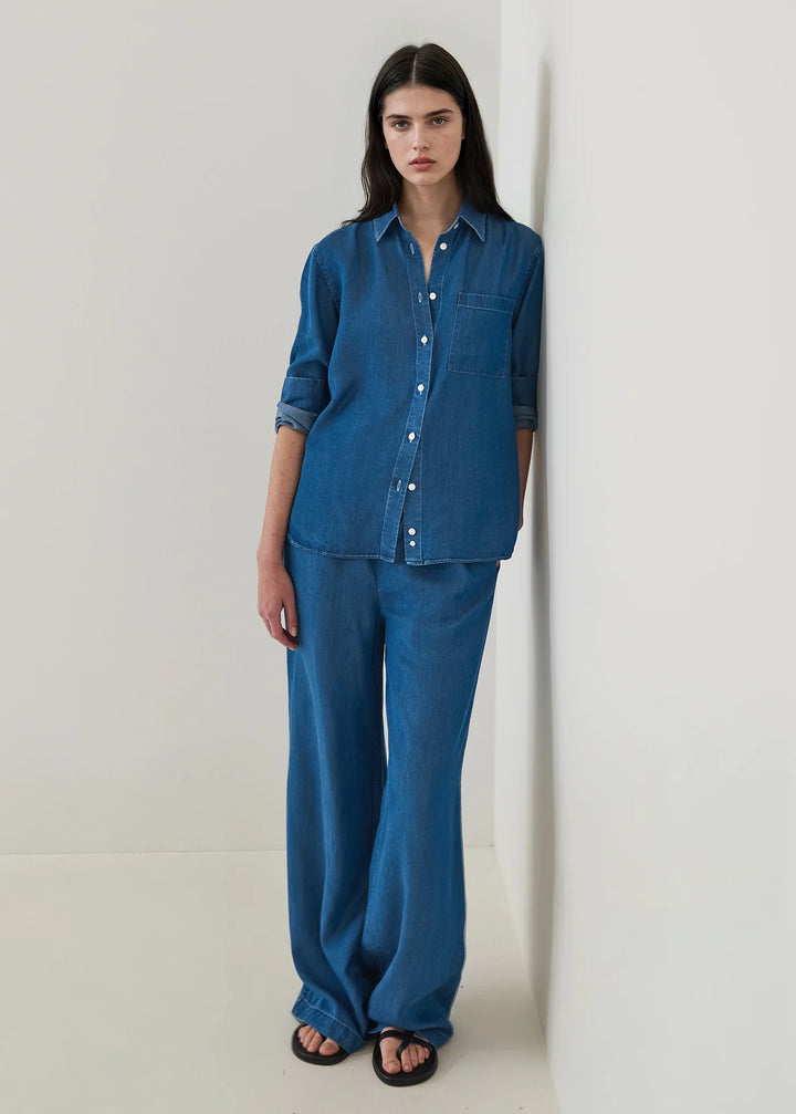 Patrick Assaraf - Pantalon en Tencel