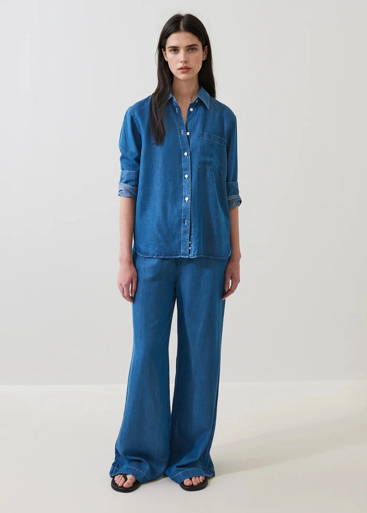 Patrick Assaraf - Pantalon en Tencel