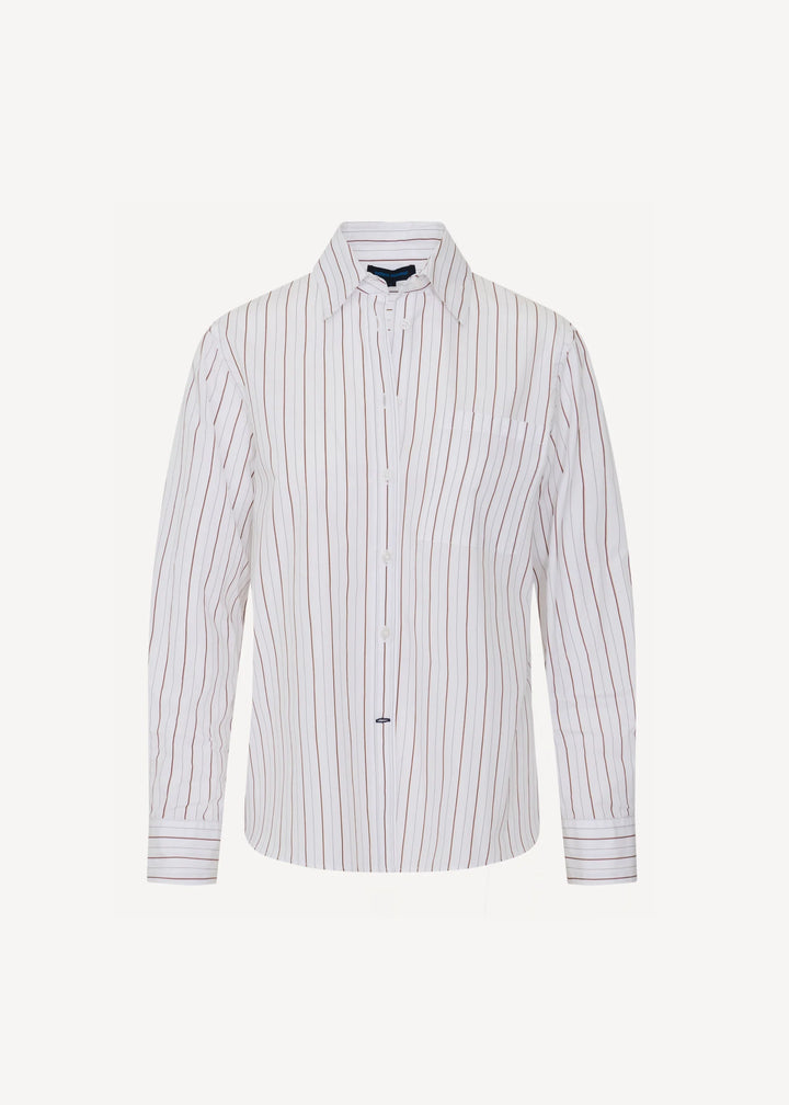 Patrick Assaraf - Chemise style boyfriend avec poche