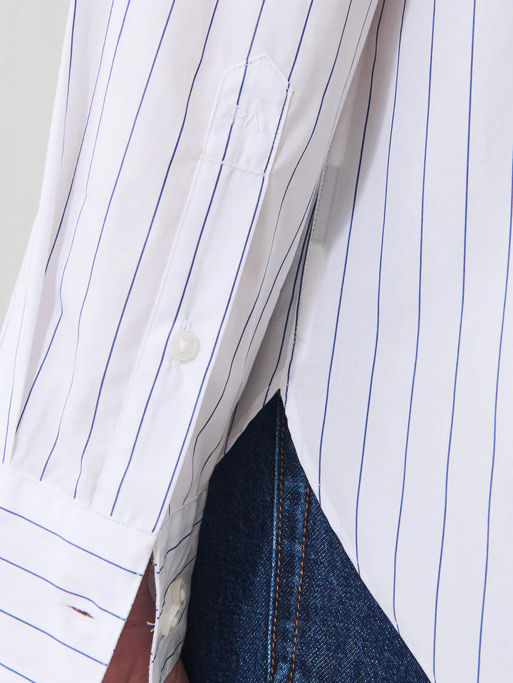 Patrick Assaraf - Chemise style boyfriend avec poche