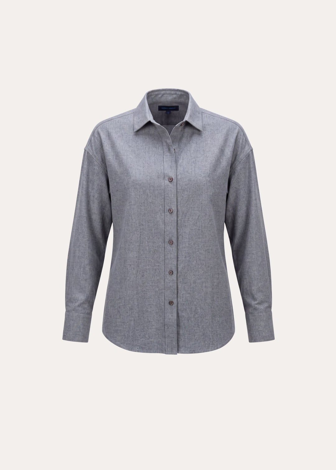 Patrick Assaraf - Chemise boyfriend en flanelle