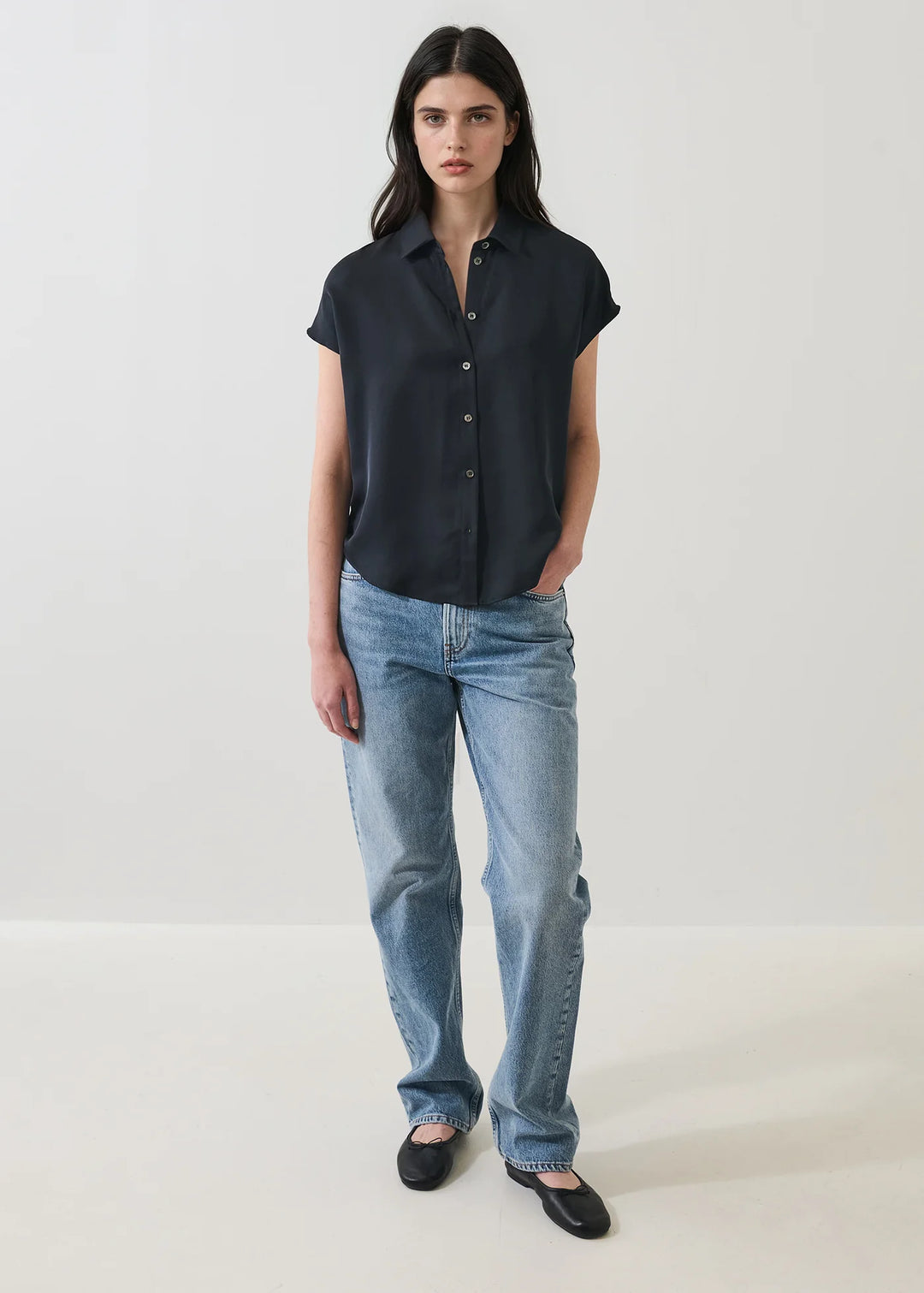 Patrick Assaraf - Chemise en soie