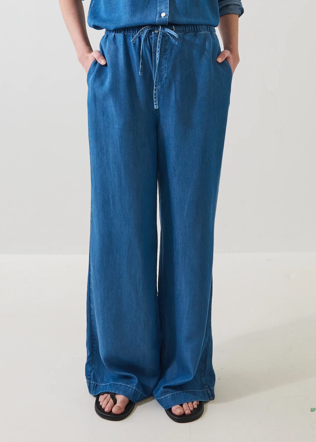 Patrick Assaraf - Pantalon en Tencel
