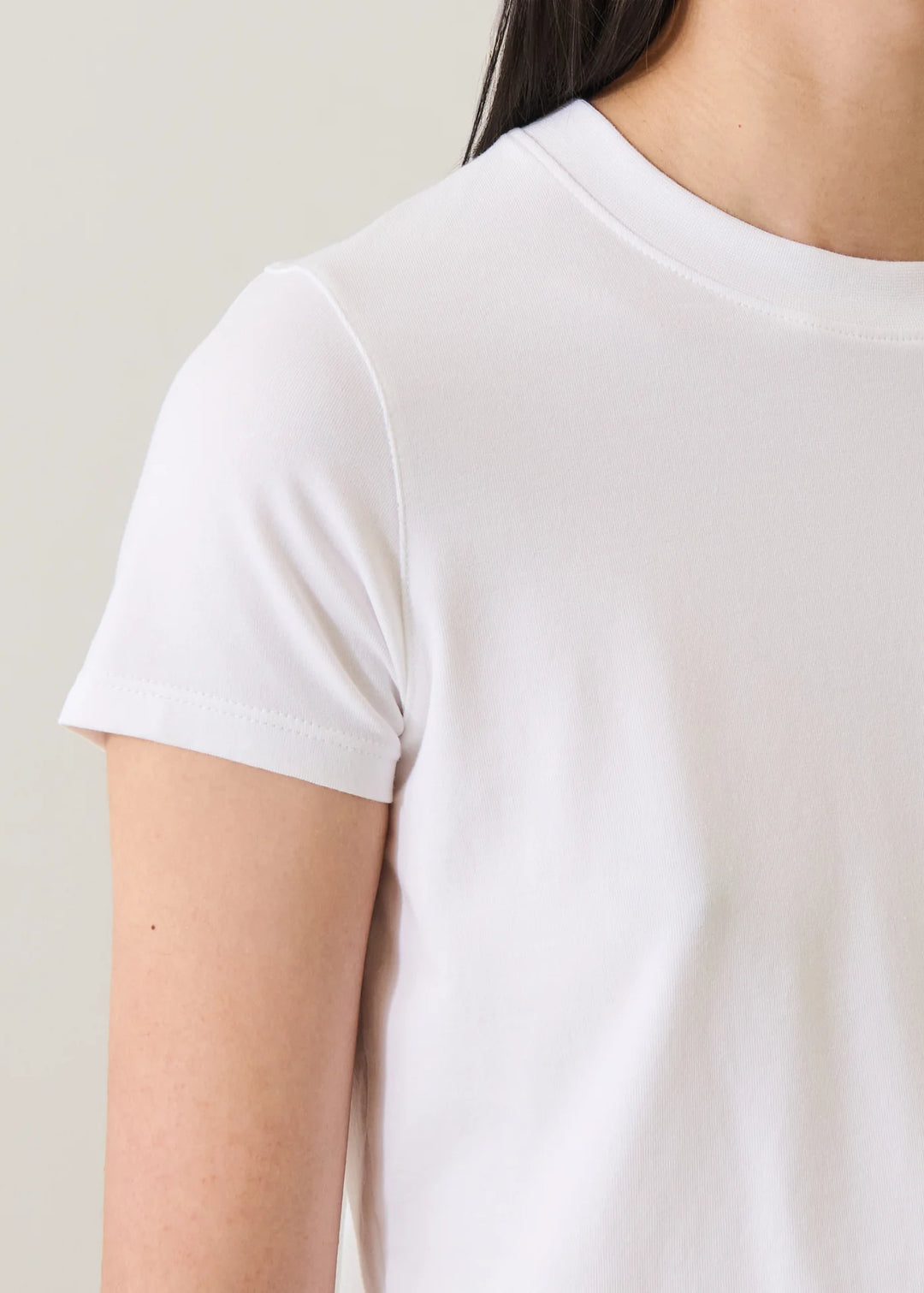 Patrick Assaraf - Iconic T. Shirt baby en pima extensible ajusté