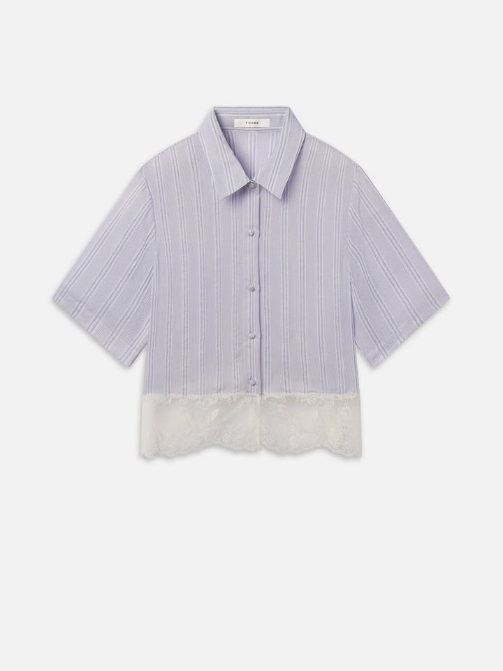 Frame - Chemise The Stripe Lace