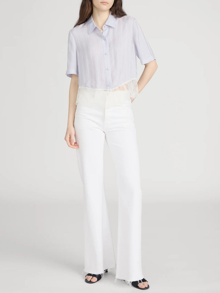 Frame - Chemise The Stripe Lace