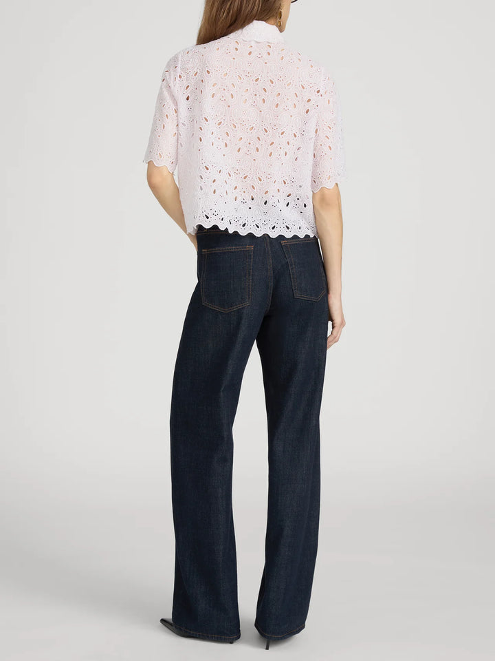 Frame - Chemise The Paisley Eyelet