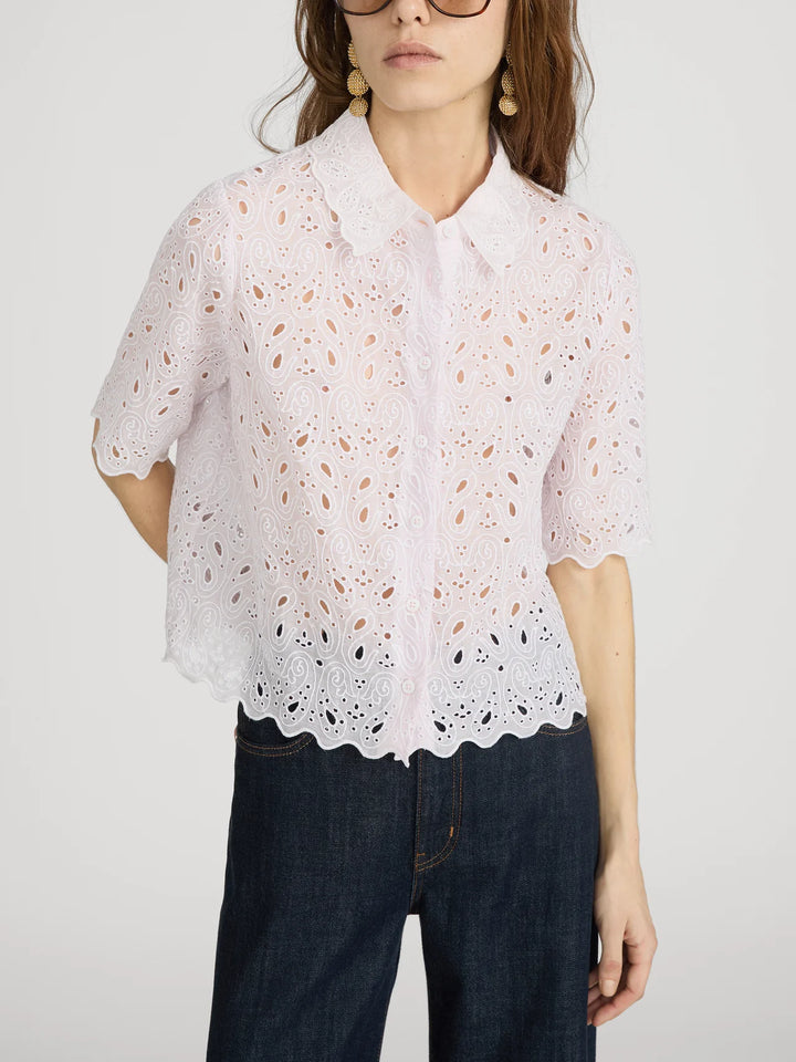 Frame - Chemise The Paisley Eyelet