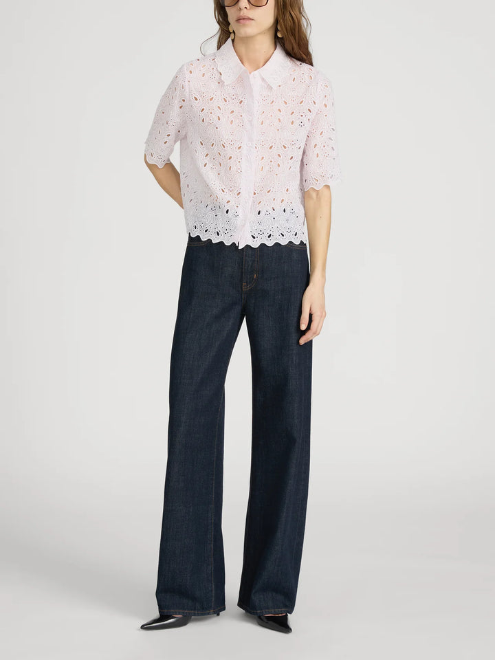 Frame - Chemise The Paisley Eyelet