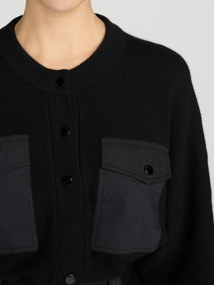 Frame - Cardigan The Cashmere Contrast