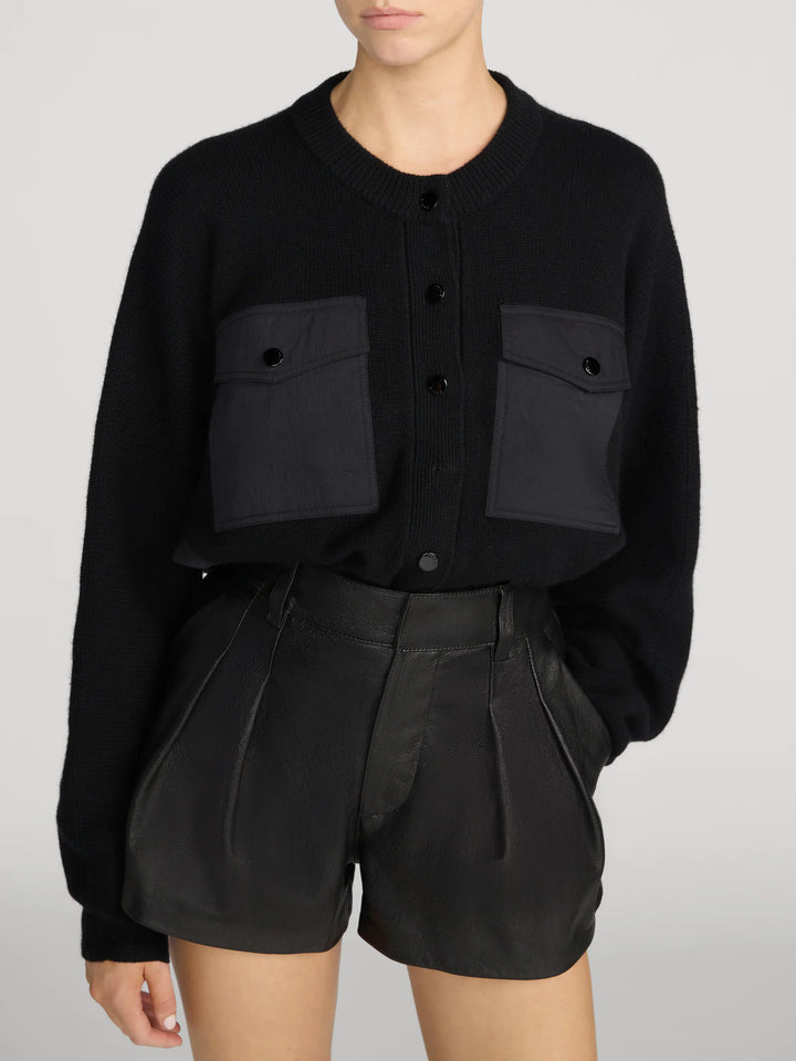 Frame - Cardigan The Cashmere Contrast