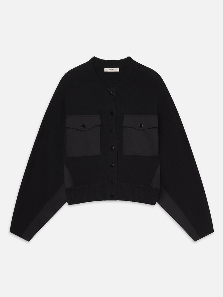 Frame - Cardigan The Cashmere Contrast