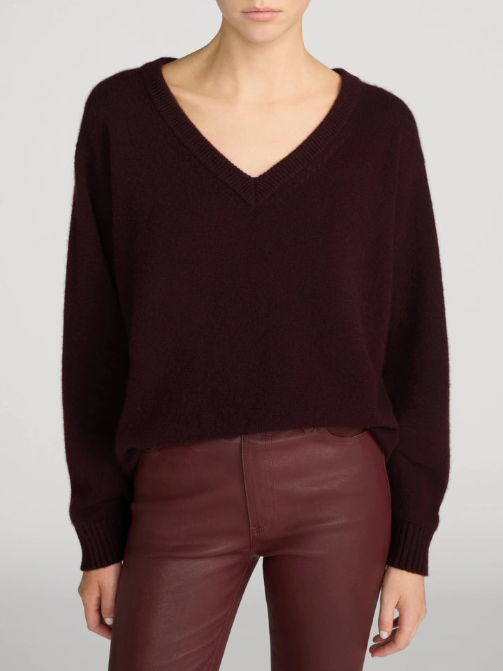Frame - Pull en V The Cashmere Relaxed
