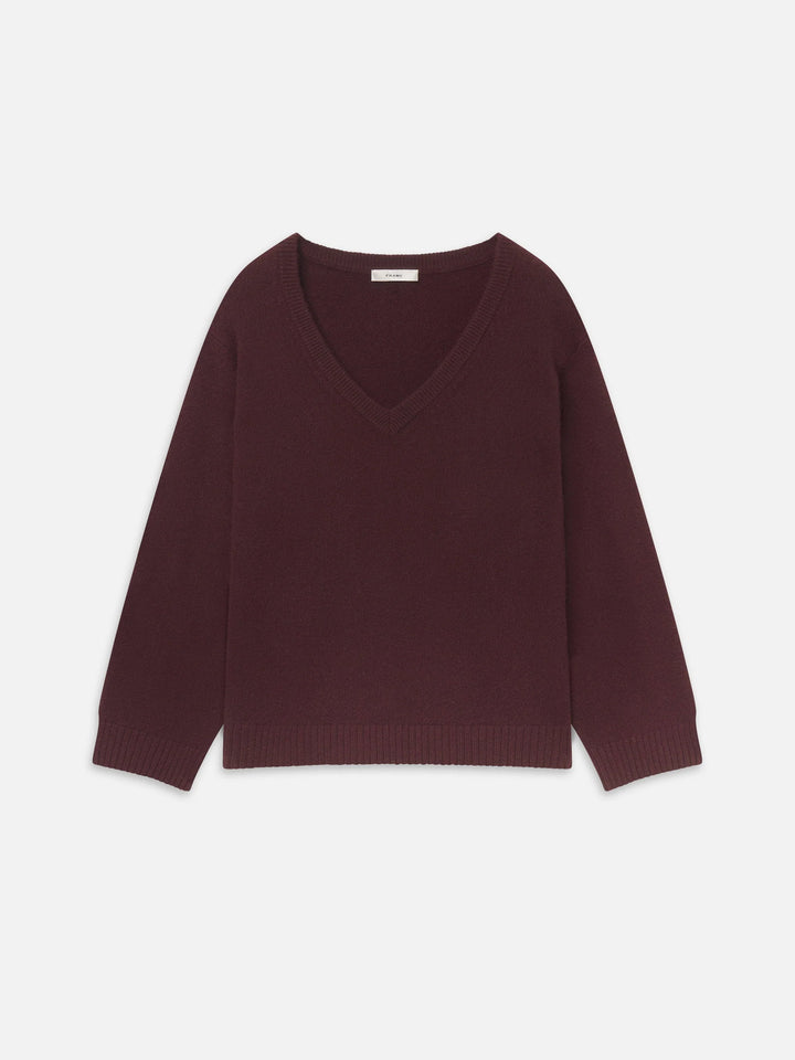 Frame - Pull en V The Cashmere Relaxed