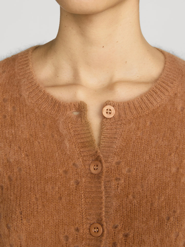 Frame - Cardigan The Cashmere Airy Teddy