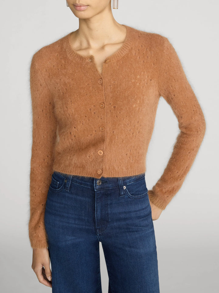 Frame - Cardigan The Cashmere Airy Teddy