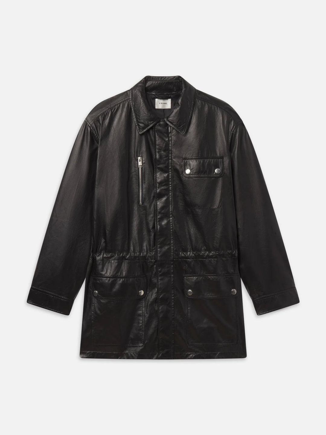 Frame - Veste The Paper Leather Safari
