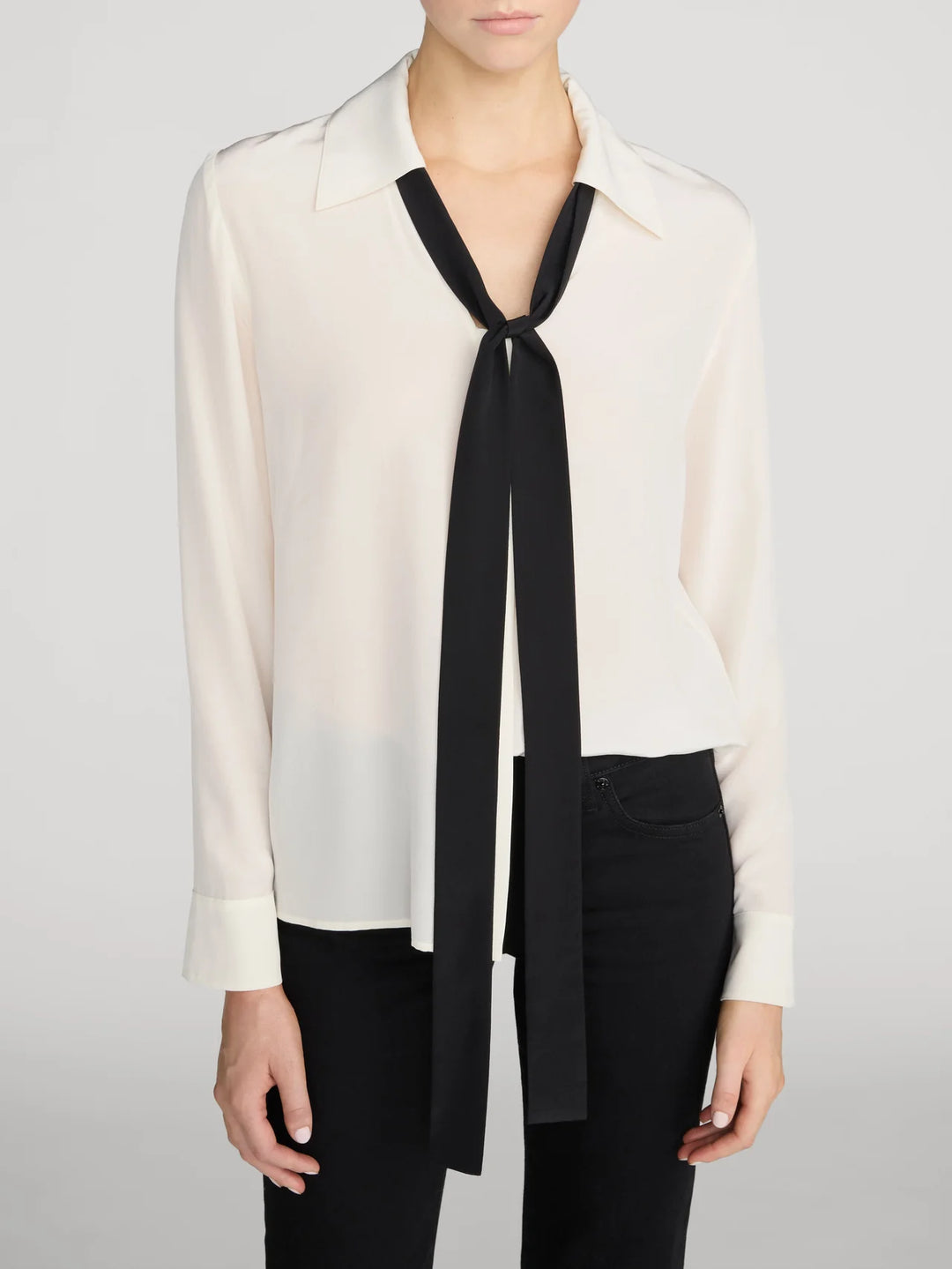 Frame - Chemise The Contrast Tie