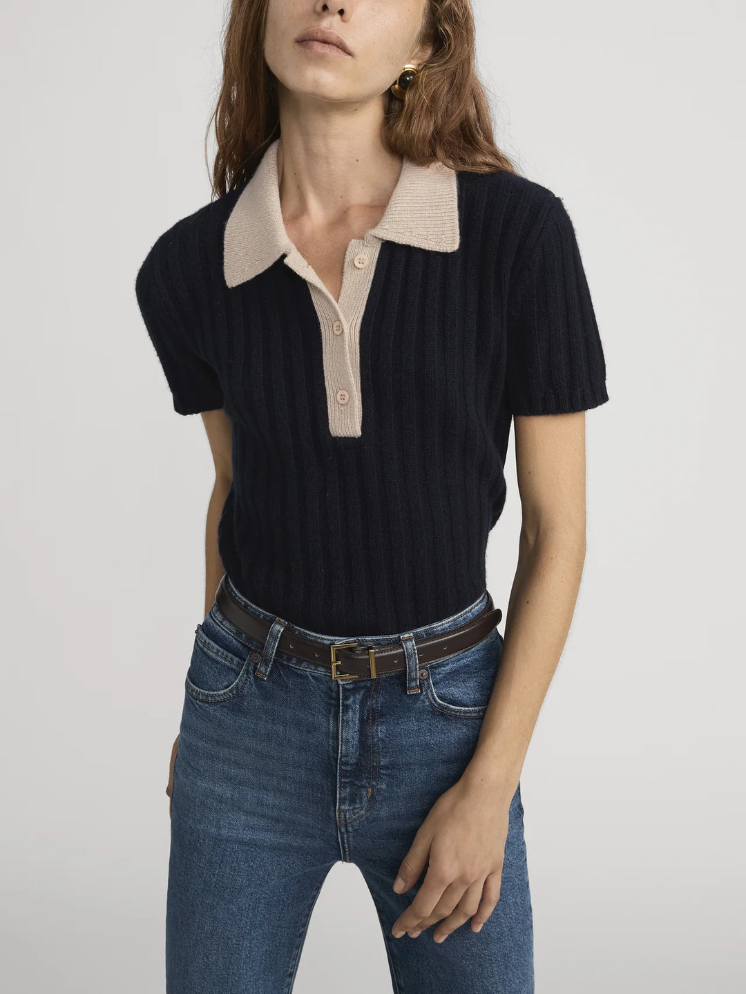 Frame - Polo The Contrast Trim