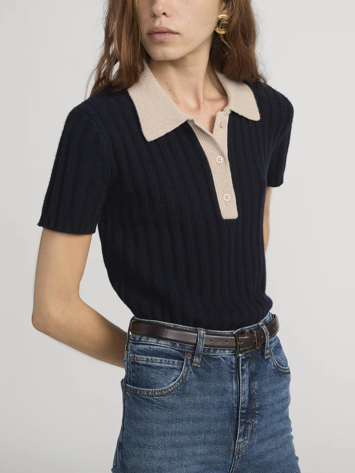 Frame - Polo The Contrast Trim