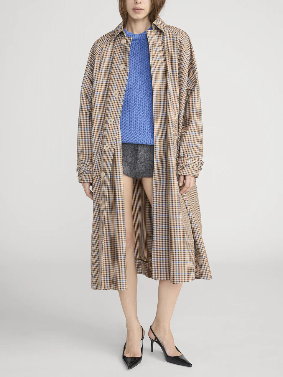 Frame - Manteau The Plaid Mac