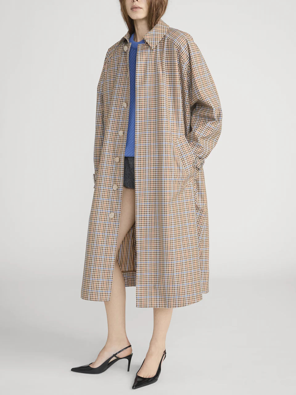 Frame - Manteau The Plaid Mac