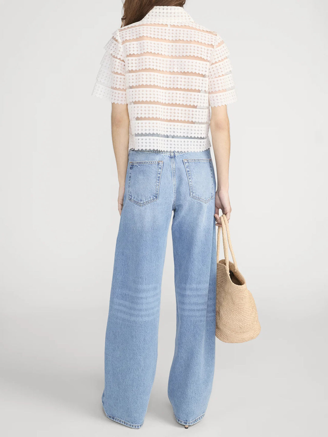 Frame - Chemise The Lattice Crochet