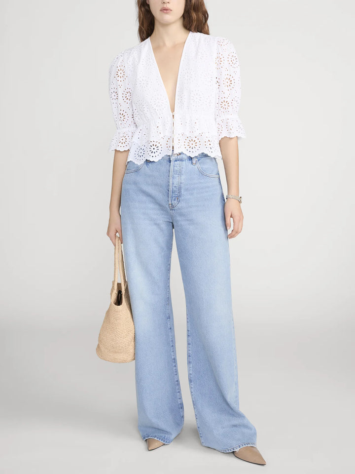 Frame - Blouse The Solstice Eyelet