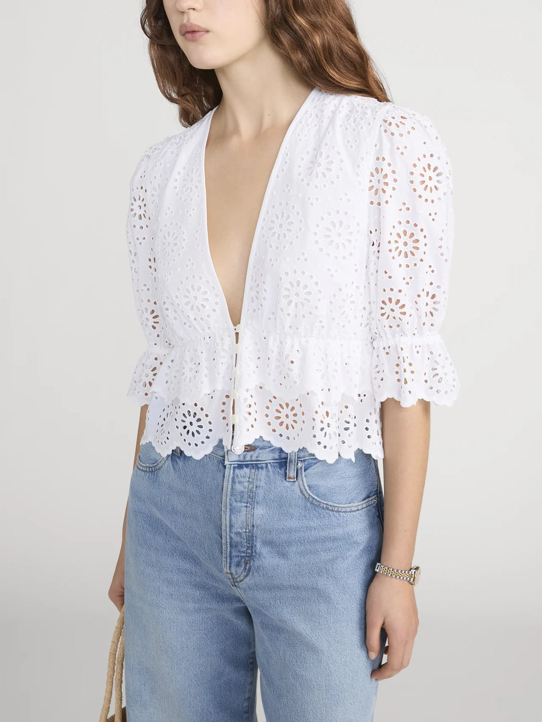 Frame - Blouse The Solstice Eyelet