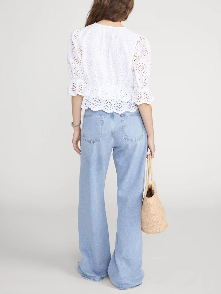 Frame - Blouse The Solstice Eyelet
