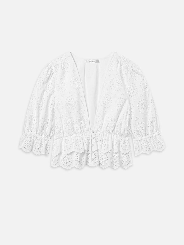 Frame - Blouse The Solstice Eyelet