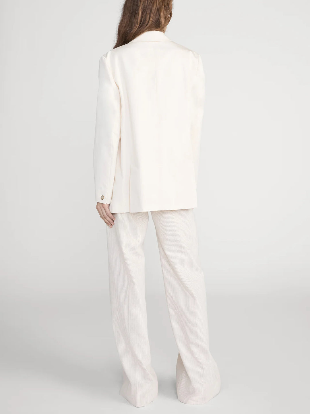 Frame - Pantalon The Striped Wide Leg