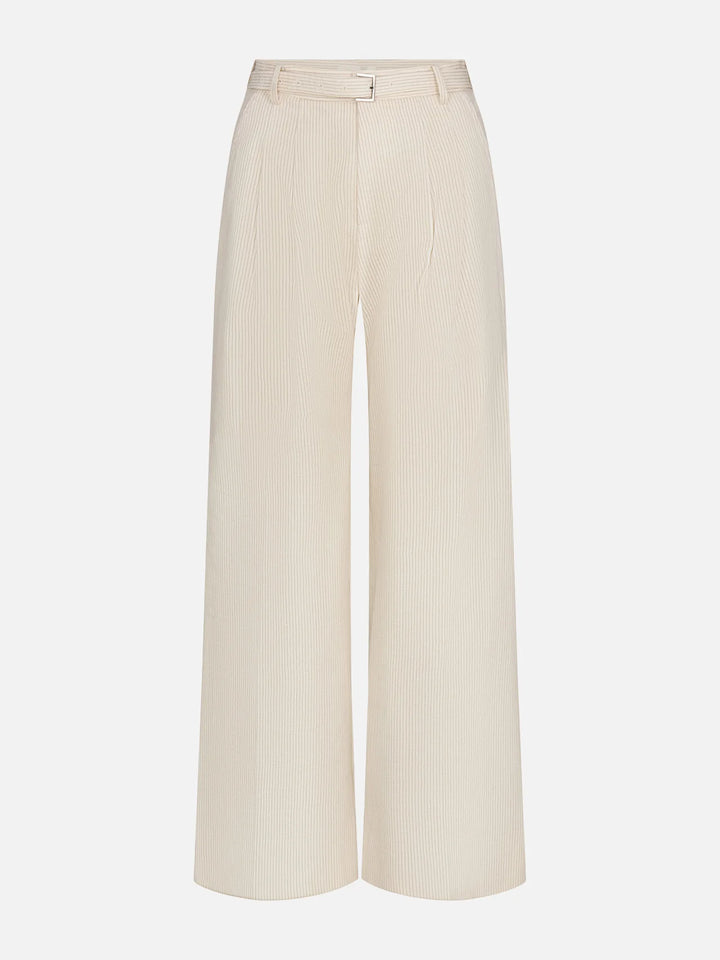 Frame - Pantalon The Striped Wide Leg