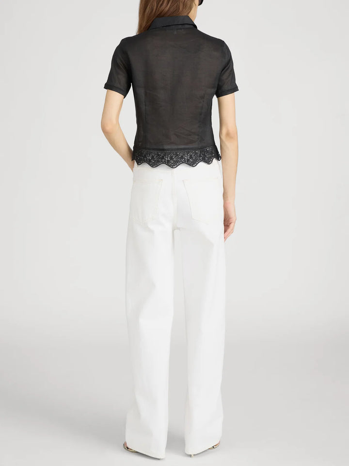 Frame - Chemise The Embroidered Seaside