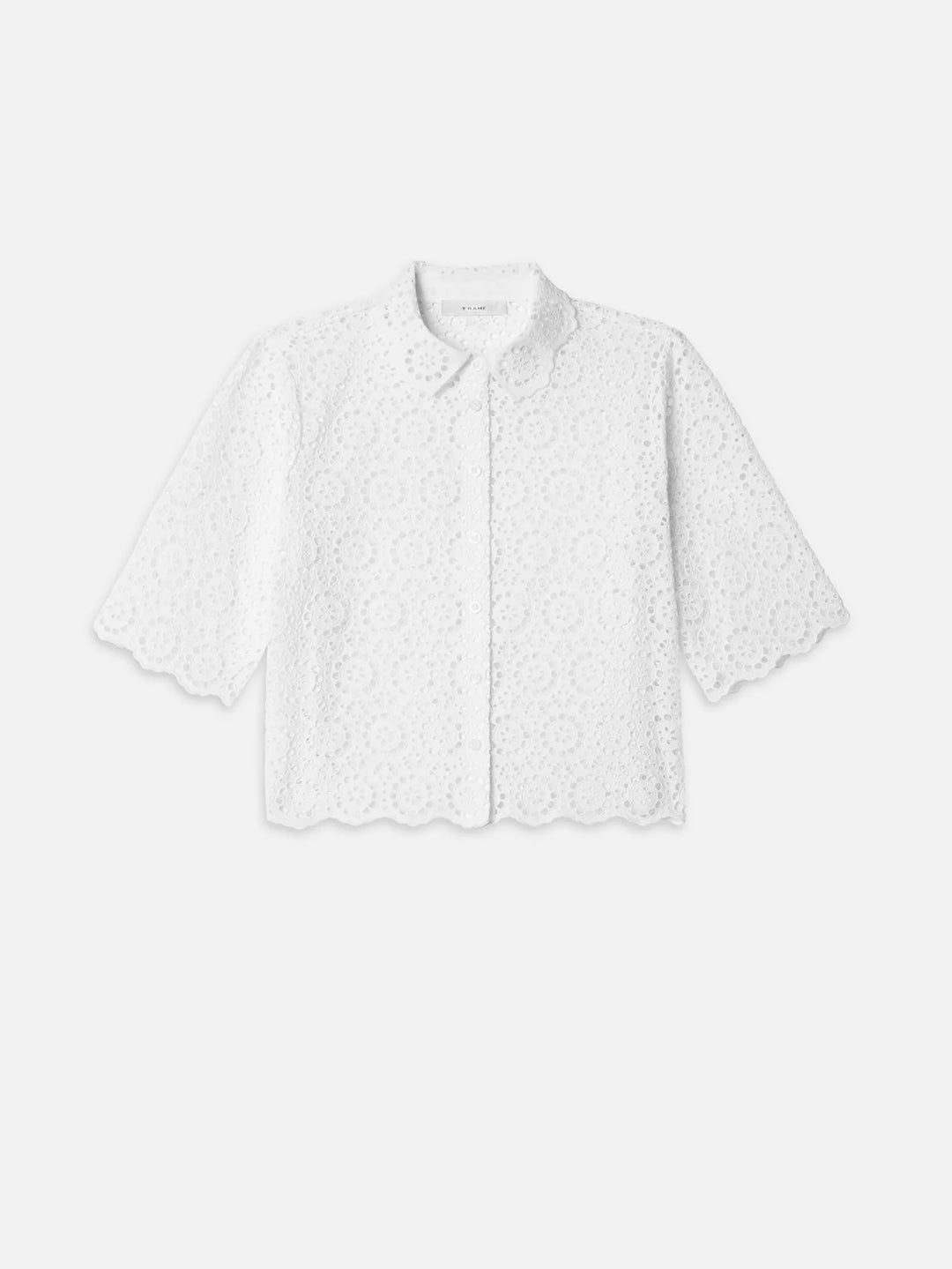 Frame - Chemise The Petal Eyelet