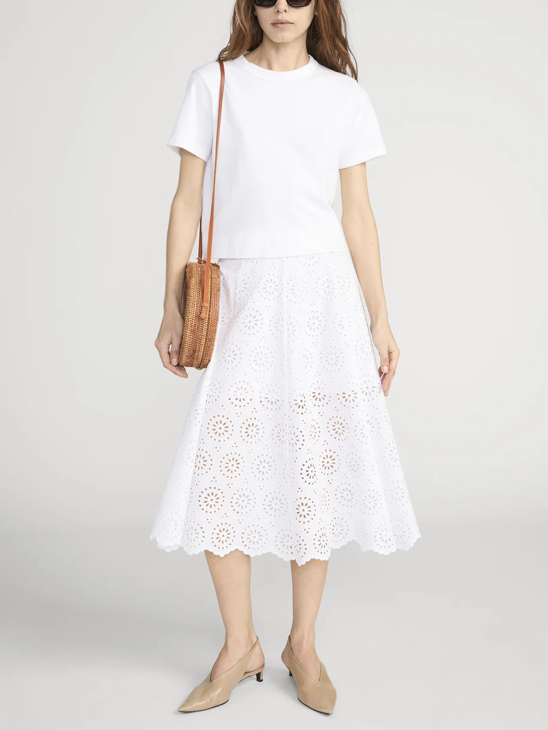 Frame - Jupe The Solstice Eyelet