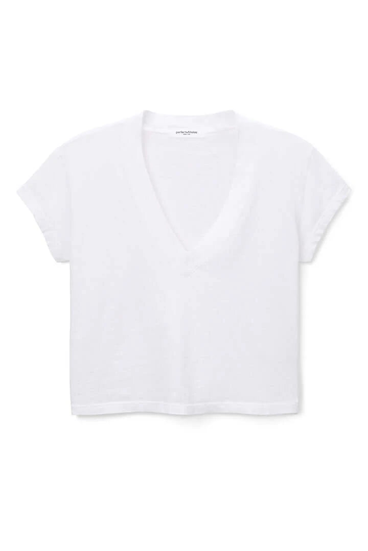 PerfectWhiteTee - T.Shirt Alanis Col V
