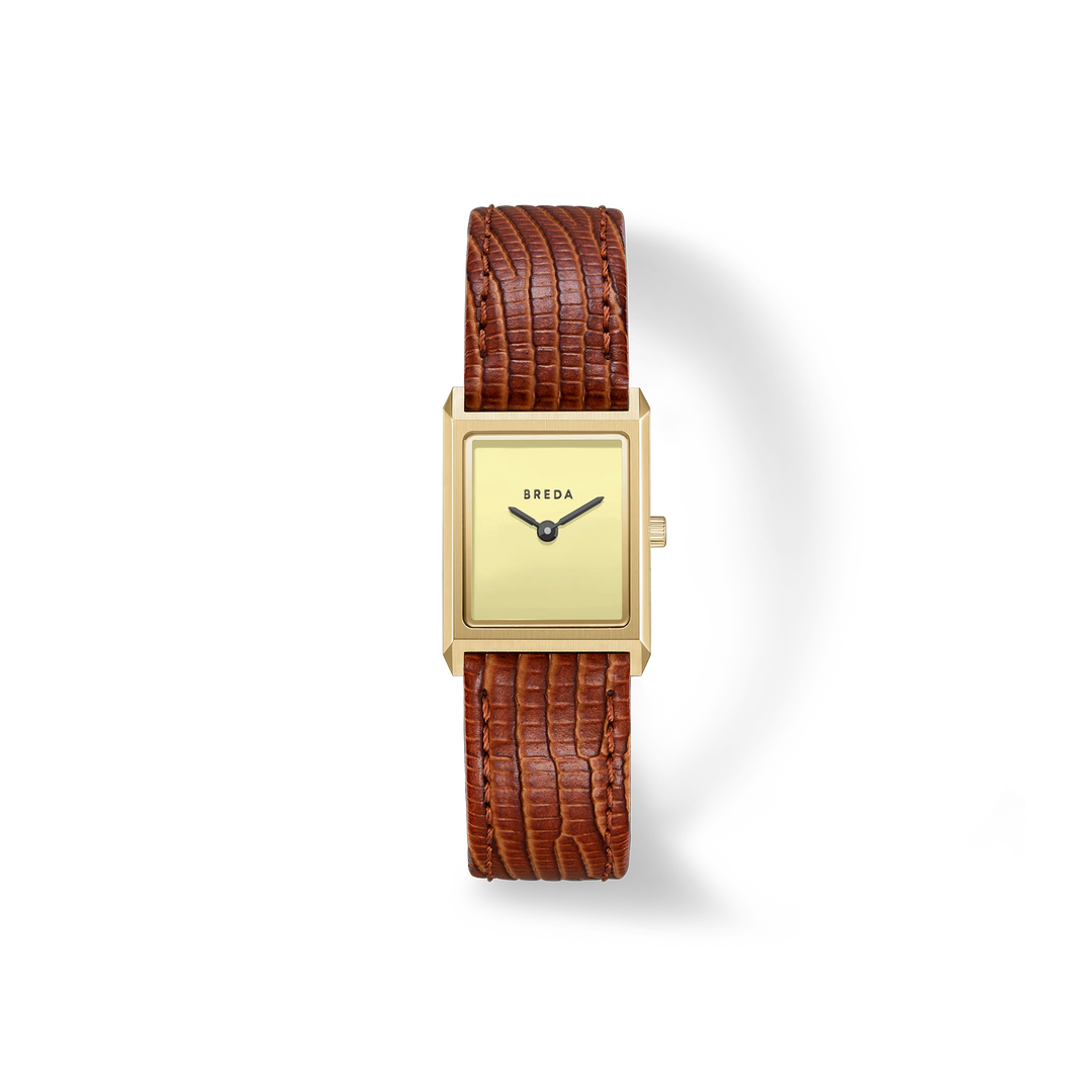 Breda - Montre Virgil Lizard Embossed