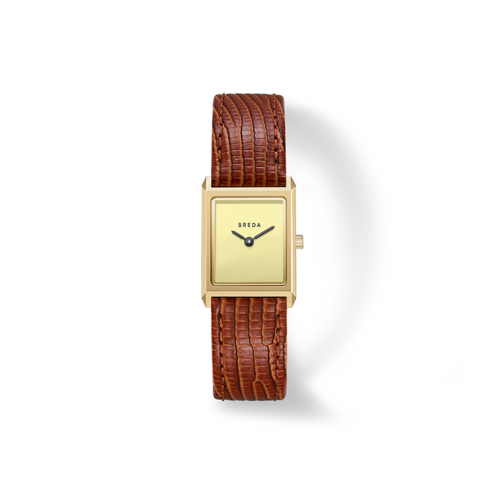 Breda - Montre Virgil Lizard Embossed