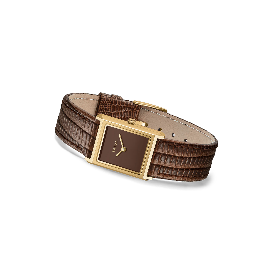 Breda - Montre Virgil Lizard Embossed
