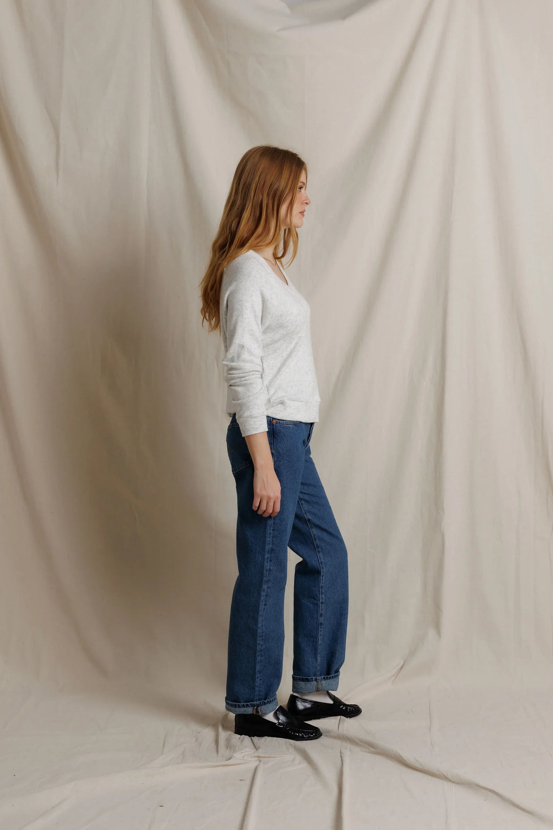 Perfectwhitetee - Pull en V Brielle