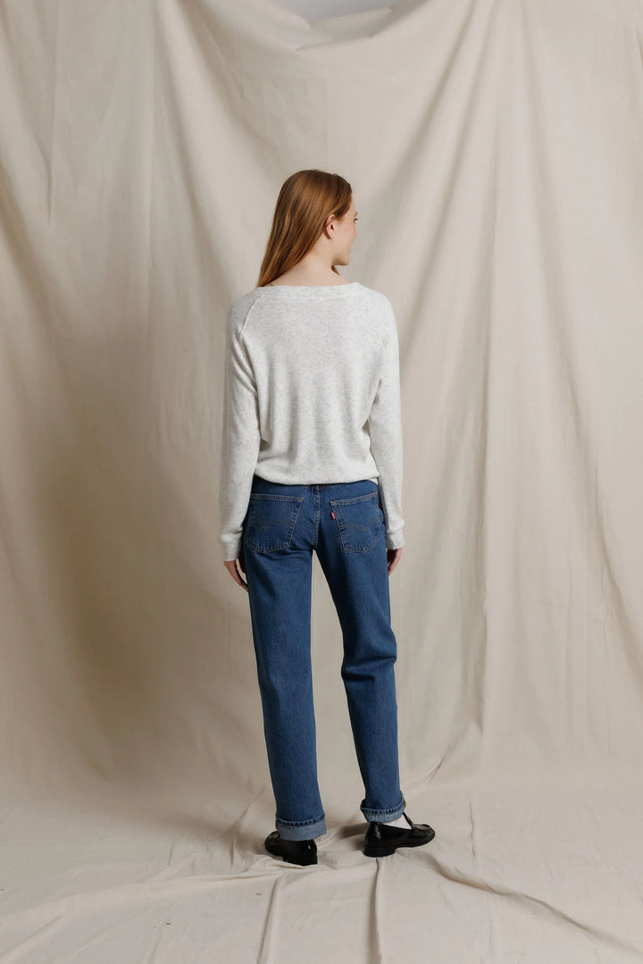 Perfectwhitetee - Pull en V Brielle