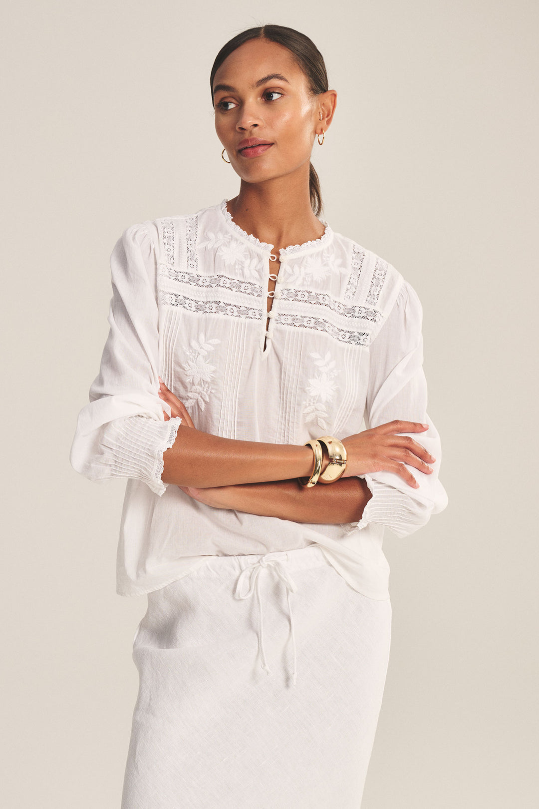 Velvet - Blouse en dentelle Byrdie