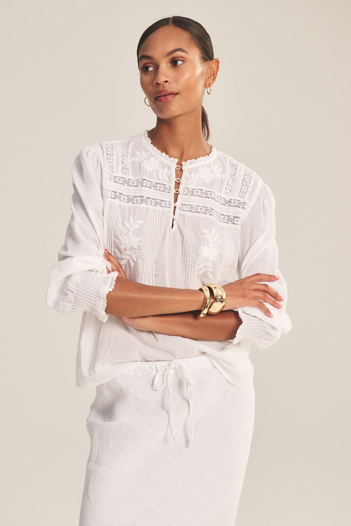 Velvet - Blouse en dentelle Byrdie