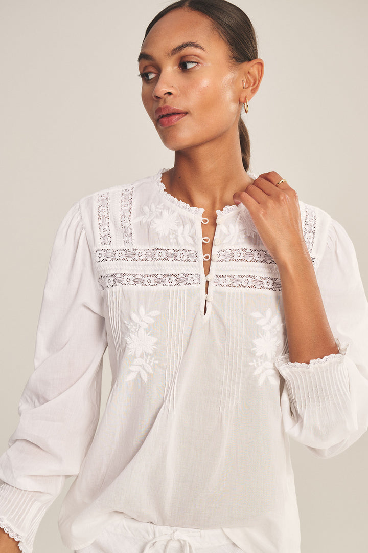 Velvet - Blouse en dentelle Byrdie